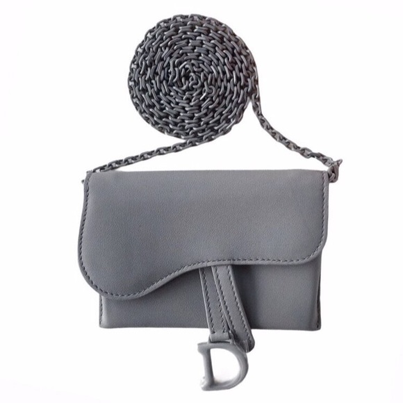 ❌SOLD❌Christian Dior Oblique Nano Chain Belt Pouch - Picture 1 of 6